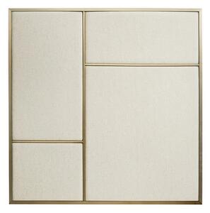 Nouveau Pin Medium Brass/Canvas - Please Wait to be Seated