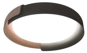 Dala Plafonieră 3000K Dark Grey/Wood - KDLN