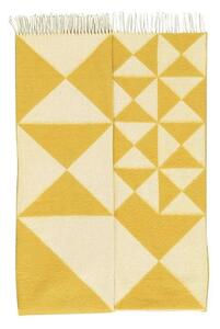 Mirror Pătură 130x198 Yellow - Verpan