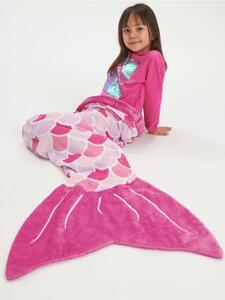 Sinsay - Pătură coadă de sirenă - roz-pastel