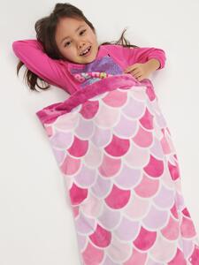 Sinsay - Pătură coadă de sirenă - roz-pastel