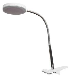 Milow LED Lampă cu Clips Chrome/White - Lindby