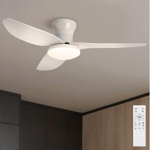 Brilagi - Ventilator LED tavan reglabil 30W 230V 3000-6500K alb + DO