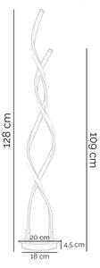 Lampadar LED ONLI DAFNE LED/38W/230V 4000K negru