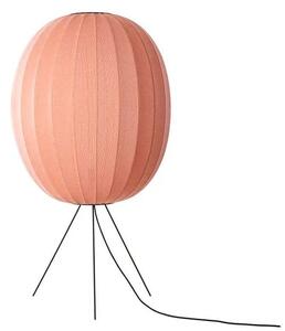 Knit-Wit 65 High Oval Lampadar Medium Coral - Made By Hand