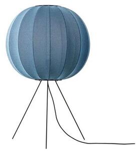 Knit-Wit 60 Round Lampadar Medium Blue Stone - Made By Hand