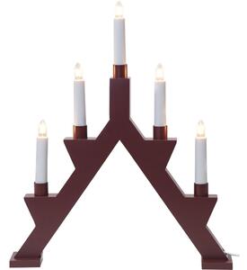 Decorațiune luminoasă burgundy Zack – Star Trading