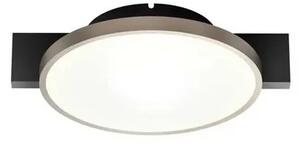 Inlay Round C1 Plafonieră Matt Black/Silver Gold - Light-Point