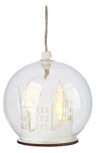 Decorațiune luminoasă de Crăciun albă suspendată ø 9 cm Myren – Markslöjd