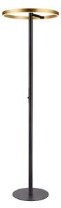 One Straight Lampadar 2700/3000K Black/Brass - SLV