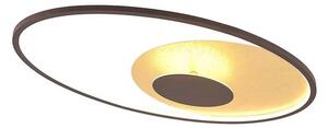 Feival LED Plafonieră L73 Rust/ Gold - Lindby