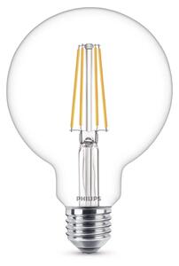 Bec LED 7W (806lm) Filament Globe Ø93 E27 - Philips