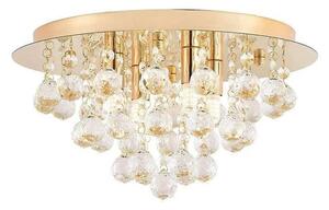 Gillion 4 Plafonieră Crystal/Gold - Lindby