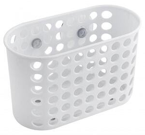 Erga Erga, cos de baie pentru cosmetice 19x8x12 cm pentru ventuze, alb, ERG-YKA-RY.KPW0200