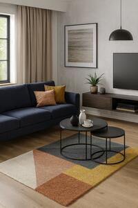 Covor Pufos, Model Belgian 52922 492, Colectia Sydney, Multicolor 200x290