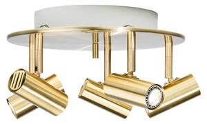 Cato 5-spot Plafonieră Polished Brass - Belid