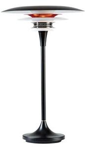 Diablo Veioză Ø30 Matt Matt Black/Glossy Red- Belid