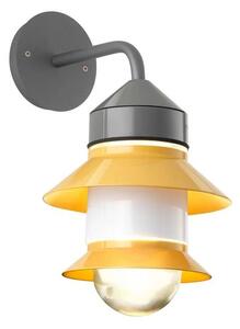 Santorini Aplică de Perete IP65 Fixed MuSteled Yellow - Marset