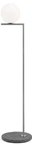 IC F1 Outdoor Stainless Steel (Occhio Di Pernice Marble) - Flos
