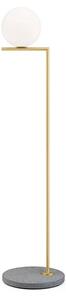 IC F1 Outdoor Brass (Grey Lava Marble) - Flos