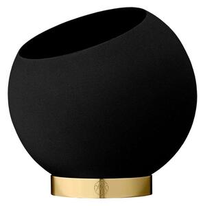 Globe Ghiveci Pentru Plante Ø17xH15,4 Black/Gold - AYTM
