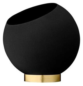 Globe Ghiveci Pentru Plante Ø21xH18,8 Black/Gold - AYTM