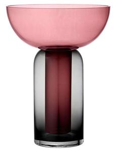 Torus Vaza Ø25 Negru/Rose - AYTM