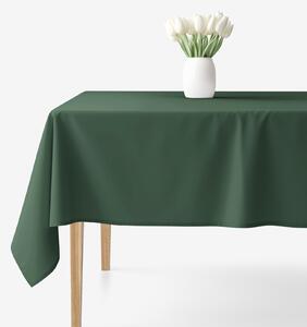 Goldea față de masă 100% bumbac - verde închis 140 x 220 cm