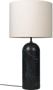 Gravity XL Low Lampadar Black Marble/Canvas - GUBI