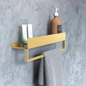 Elegant de aur din oțel inoxidabil baie raft Dĺžka: 60 cm