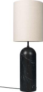 Gravity XL High Lampadar Black Marble/Canvas - GUBI