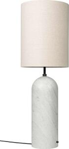 Gravity XL High Lampadar White Marble/Canvas - GUBI