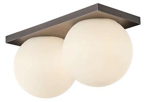Palla Mini C290 LED Plafonieră Dim-to-Warm Opal/Titanium - Antidark