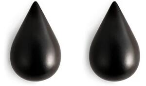 Dropit Cârlig pentru haine 2 pcs. Small Black - Normann Copenhagen