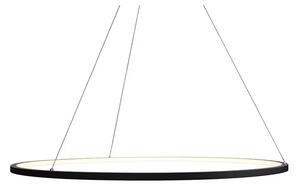 Gloria LED Lustră Pendul Ø80 Slim Negru - Antidark