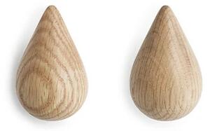 Dropit Cârlig pentru haine 2 pcs. Small Oak - Normann Copenhagen