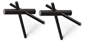 Sticks Cârlig pentru haine 2 pcs. Black - Normann Copenhagen