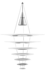 Enigma 825 LED Lustră Pendul Brushed Alu - Louis Poulsen