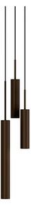 Tubulaire 3 Lustră Pendul Alu/Anodized Bronzed - Audo Copenhagen
