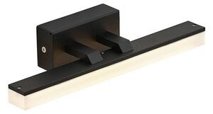Lisana LED Aplică de Perete IP44 L32 Black - Lucande