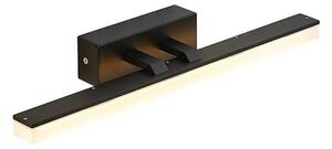 Lisana LED Aplică de Perete IP44 L46 Black - Lucande