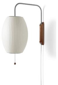 Nelson Cigar Sconce Bubble Aplică de Perete S Off-White - Herman Miller