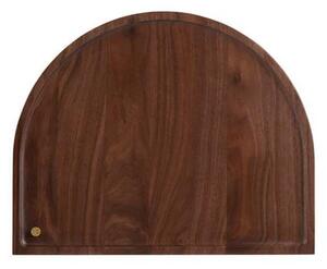 Sessio Tavă Rounded Walnut/Auriu - AYTM