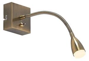 Jolka LED Aplică de Perete Brass - Lindby
