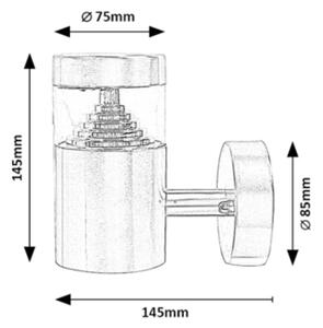Aplică LED de exterior LISBON LED/7W/230V IP54 Rabalux 7827