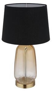 Globo 24142S - Lampă de masă CLASSY 1xE27/40W/230V negru/maro