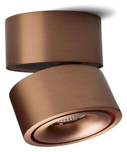 Easy W100 LED Spot montat la suprafață 2700K Rose Auriu - Antidark