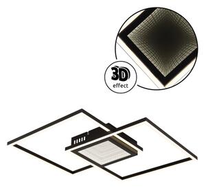 Globo 48468-32 - Plafonieră LED dimabilă SAUNDERS 32W/230V 42,6x42,6 cm