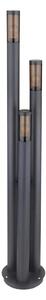 Globo 3159-3SA - Lampă de exterior BOSTON 3xE27/23W/230V IP44
