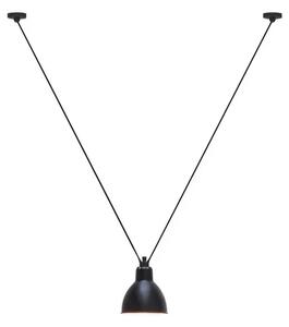 323 XL Lustră Pendul Round Black - Lampe Gras
